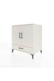 Kronos Şifonyer 3 Raflı Tek Çekmeceli 2 Kapaklı 88x59x96 - S70M067V1C