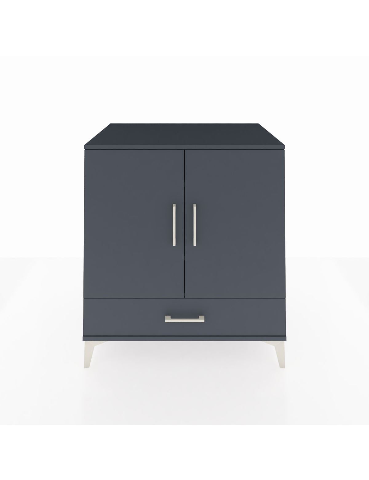 Kronos Şifonyer 3 Raflı Tek Çekmeceli 2 Kapaklı 88x59x96 - S70M067V5C
