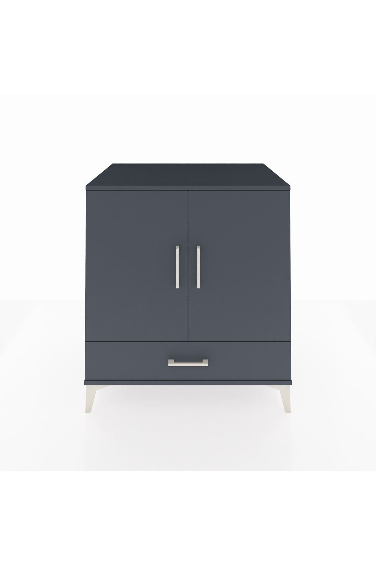 Kronos Şifonyer 3 Raflı Tek Çekmeceli 2 Kapaklı 88x59x96 - S70M067V5C
