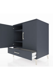 Kronos Şifonyer 3 Raflı Tek Çekmeceli 2 Kapaklı 88x59x96 - S70M067V5C