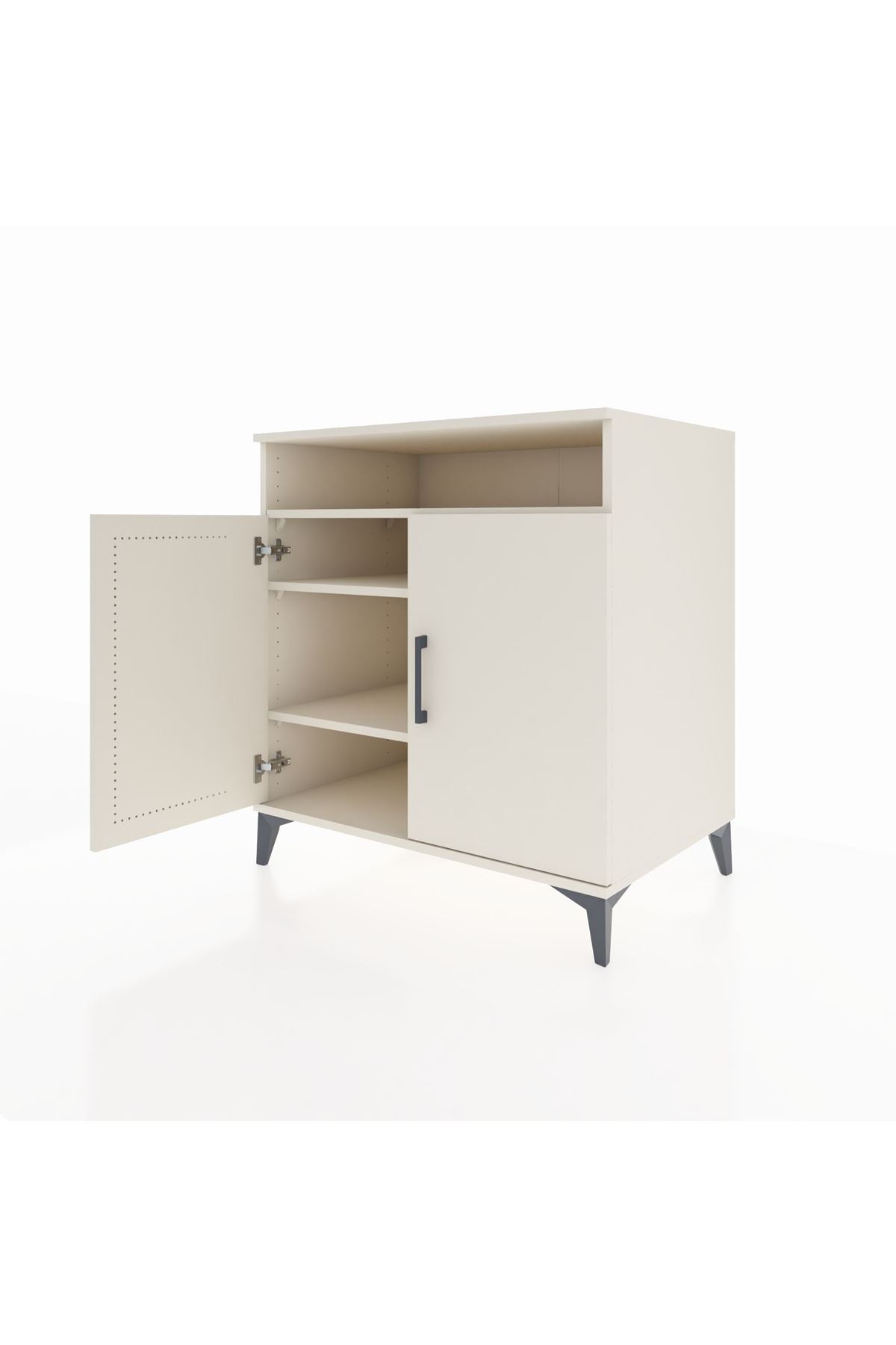 Kronos Şifonyer 3 Raflı 2 Kapaklı 88x59x96 - S70M068V1C