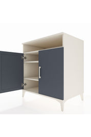 Kronos Şifonyer 3 Raflı 2 Kapaklı 88x59x96 - S70M068V2C