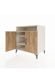 Kronos Şifonyer 3 Raflı 2 Kapaklı 88x59x96 - S70M068V3C