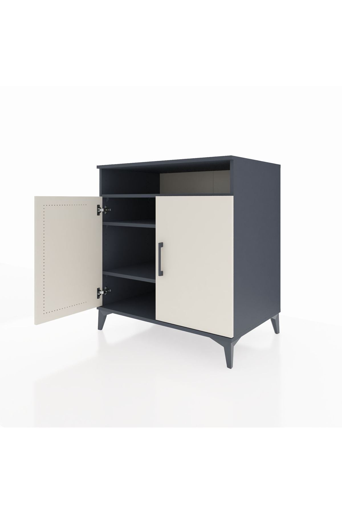 Kronos Şifonyer 3 Raflı 2 Kapaklı 88x59x96 - S70M068V4C