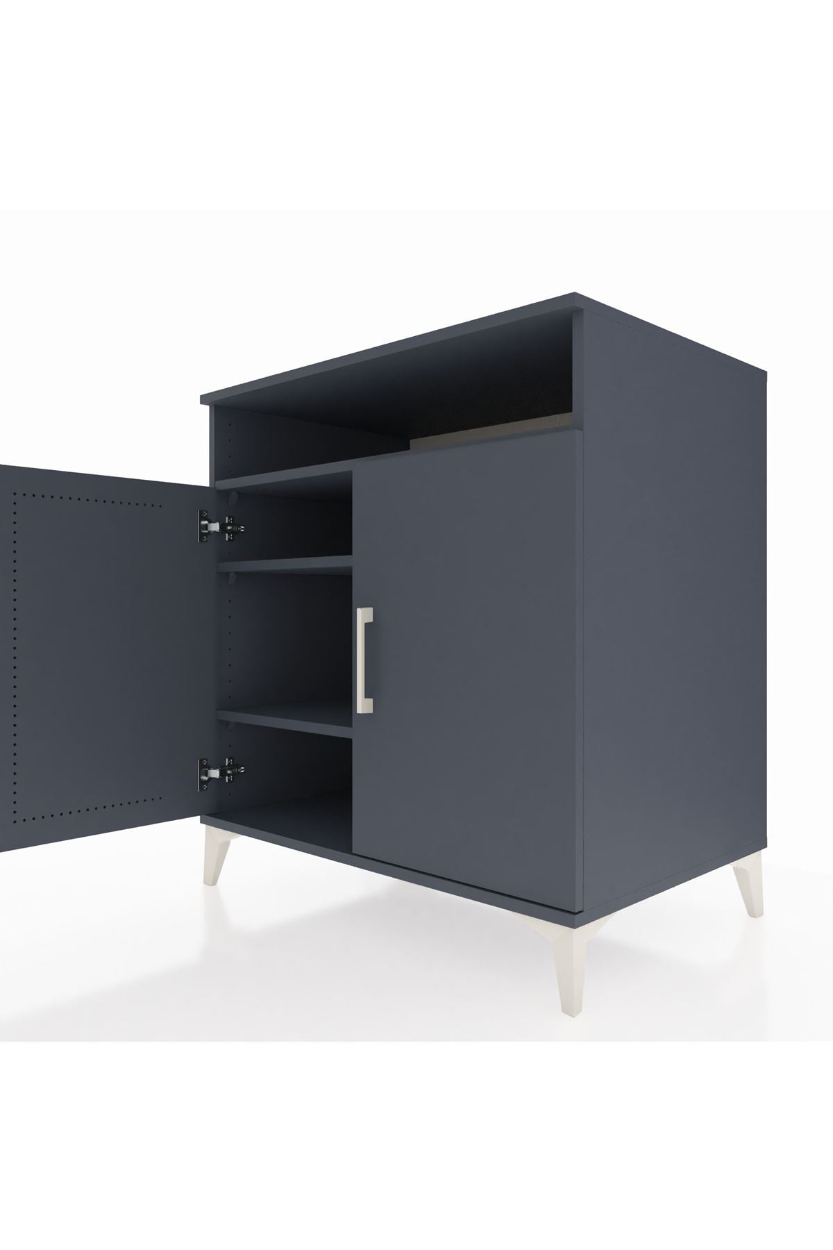 Kronos Şifonyer 3 Raflı 2 Kapaklı 88x59x96 - S70M068V5C