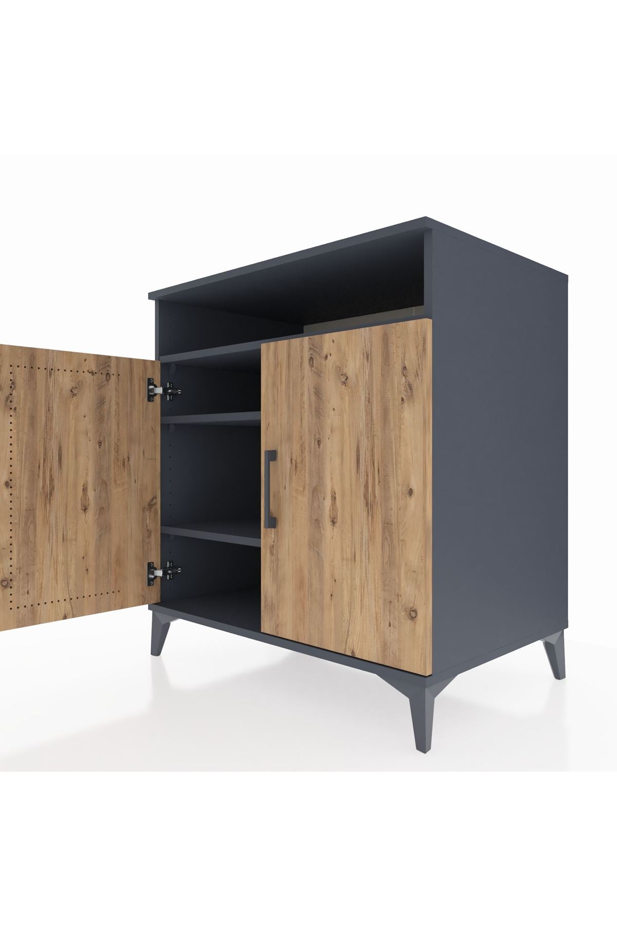 Kronos Şifonyer 3 Raflı 2 Kapaklı 88x59x96 - S70M068V6C