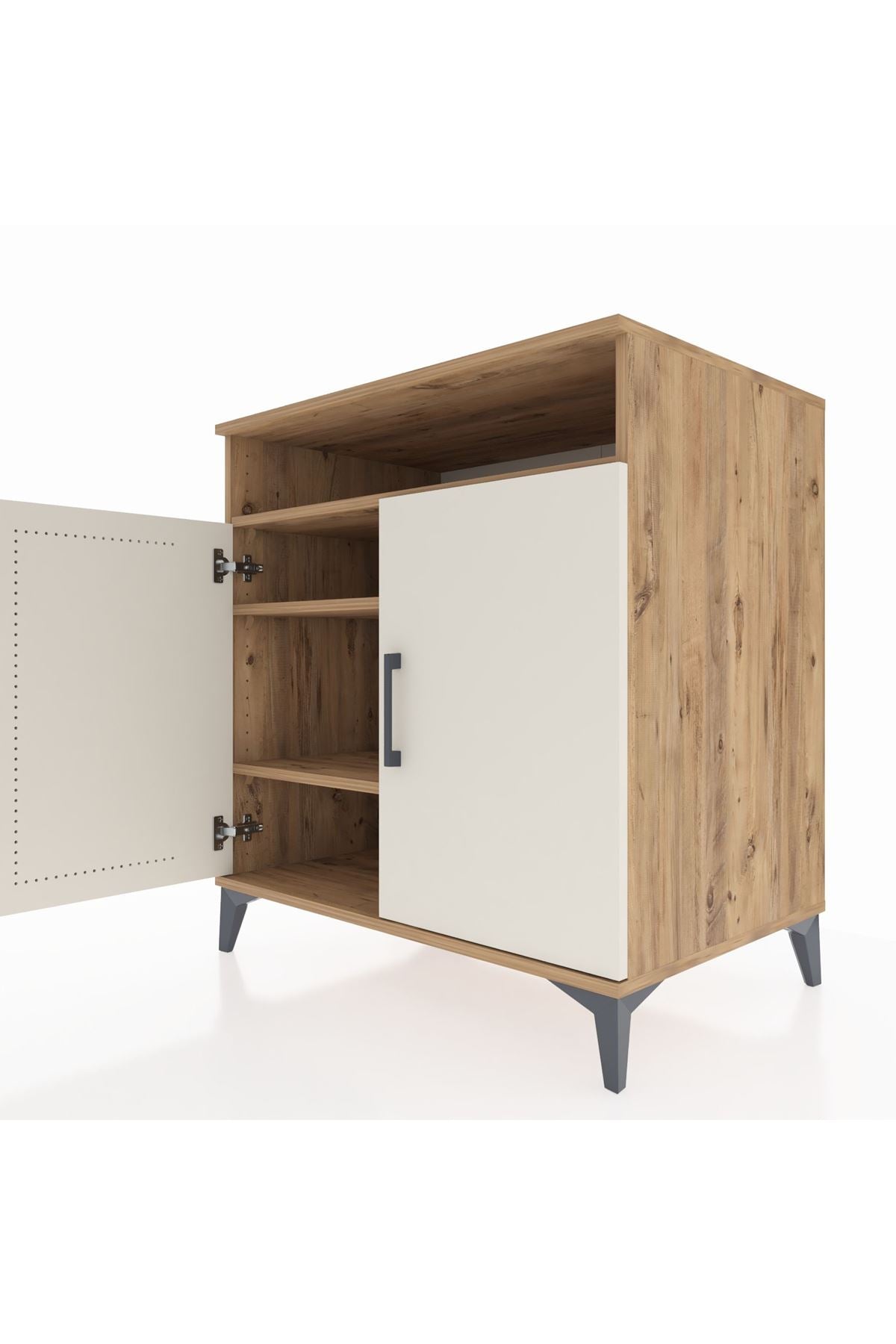 Kronos Şifonyer 3 Raflı 2 Kapaklı 88x59x96 - S70M068V7C