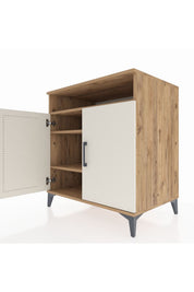 Kronos Şifonyer 3 Raflı 2 Kapaklı 88x59x96 - S70M068V7C