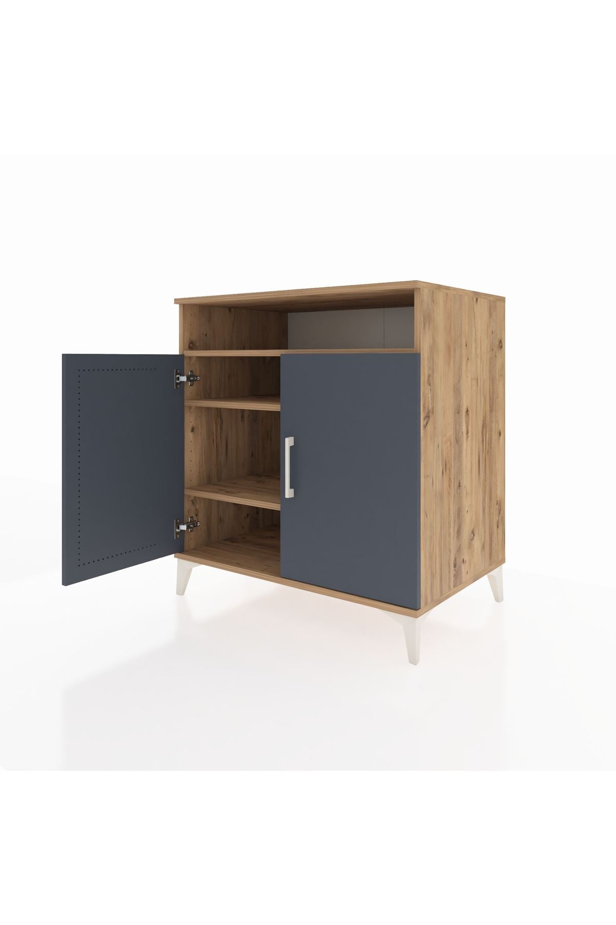 Kronos Şifonyer 3 Raflı 2 Kapaklı 88x59x96 - S70M068V8C