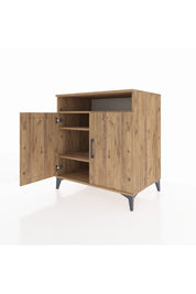 Kronos Şifonyer 3 Raflı 2 Kapaklı 88x59x96 - S70M068V9C