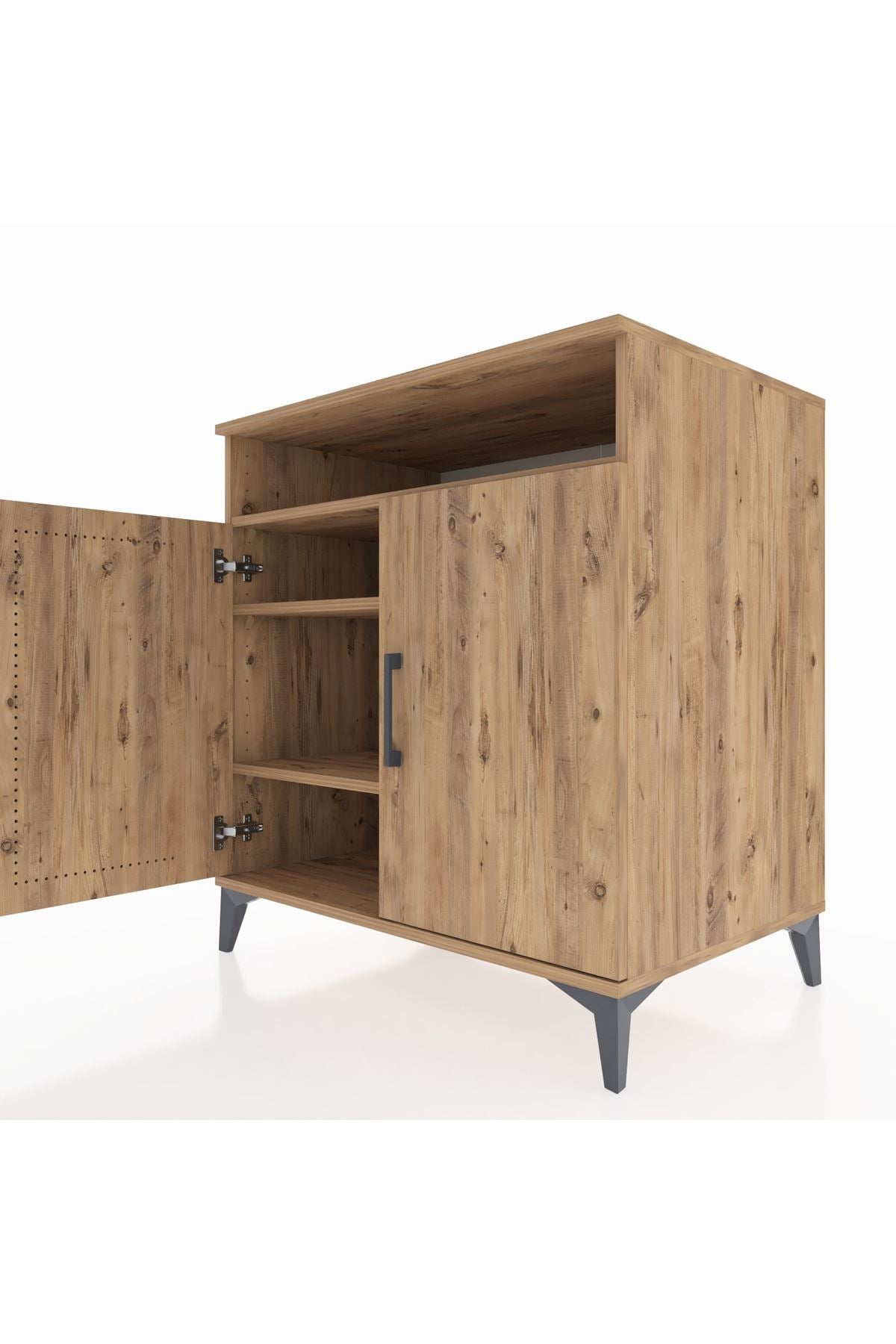 Kronos Şifonyer 3 Raflı 2 Kapaklı 88x59x96 - S70M068V9C