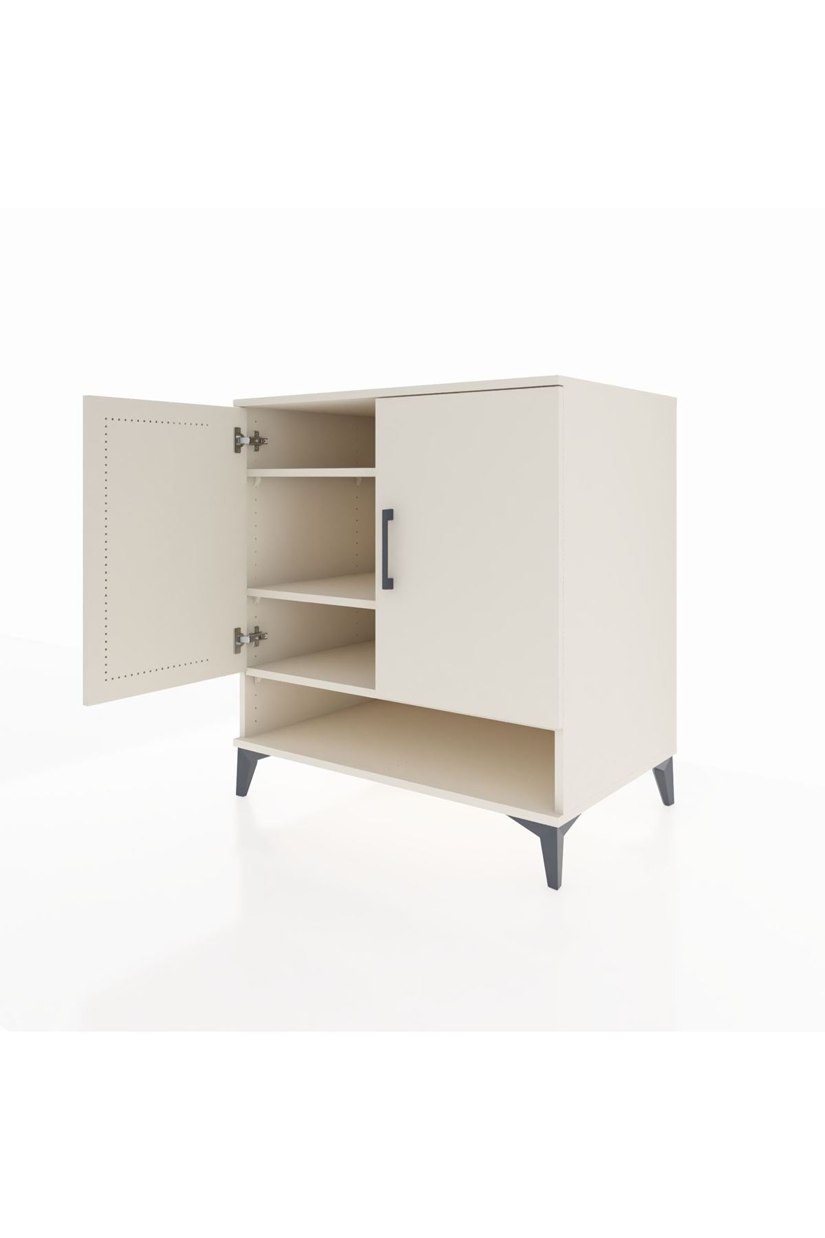 Kronos Şifonyer 3 Raflı 2 Kapaklı 88x59x96 - S70M069V1C