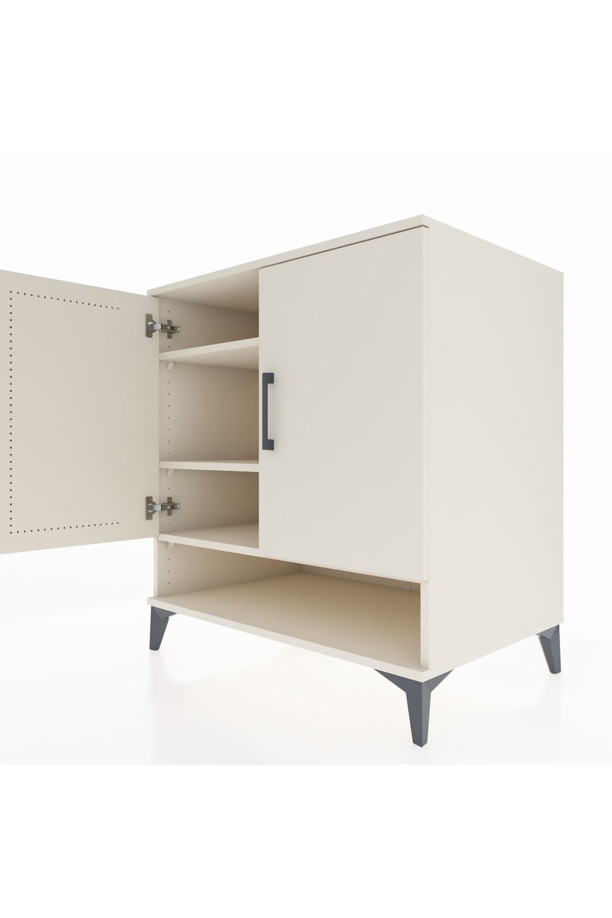 Kronos Şifonyer 3 Raflı 2 Kapaklı 88x59x96 - S70M069V1C