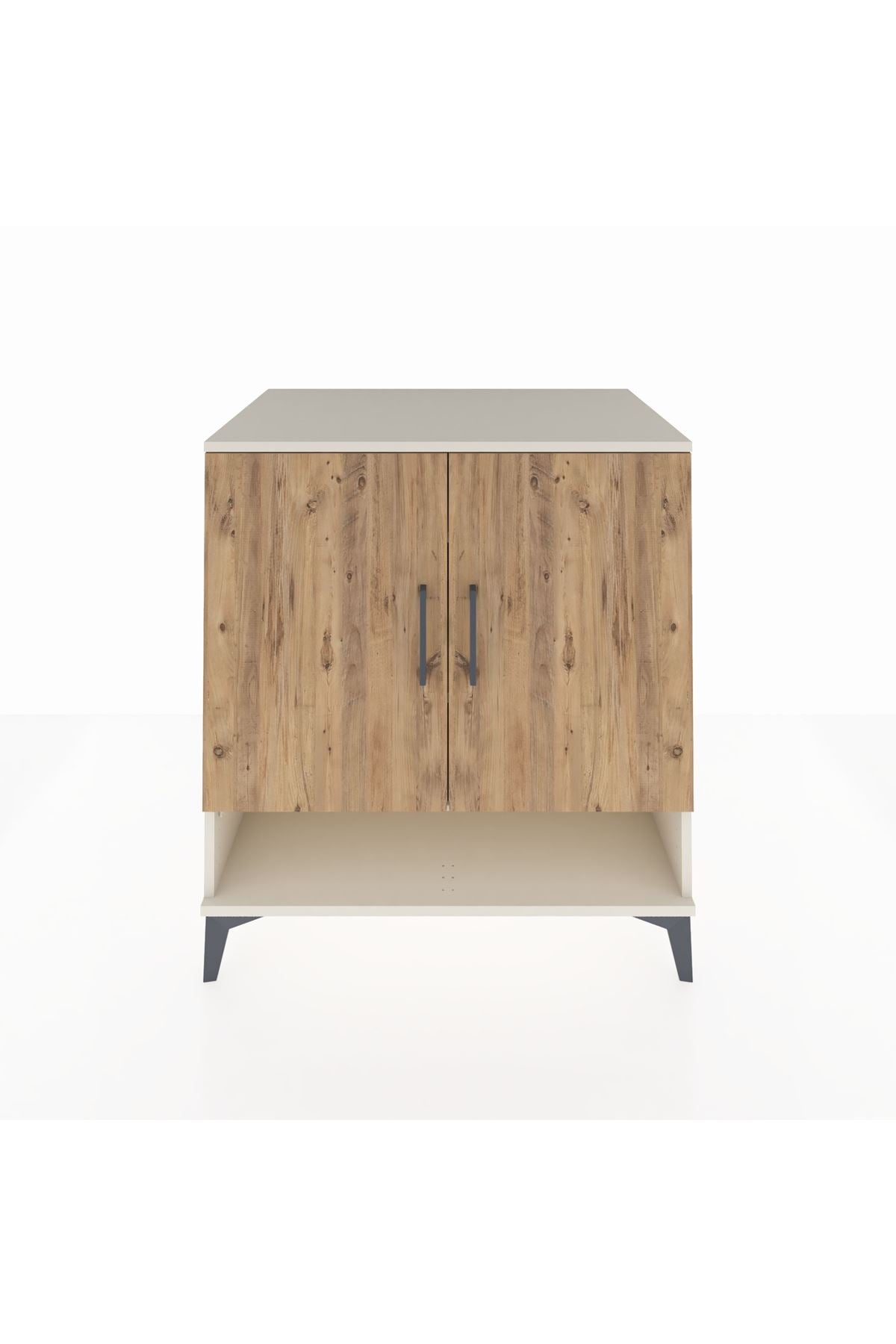 Kronos Şifonyer 3 Raflı 2 Kapaklı 88x59x96 - S70M069V3C