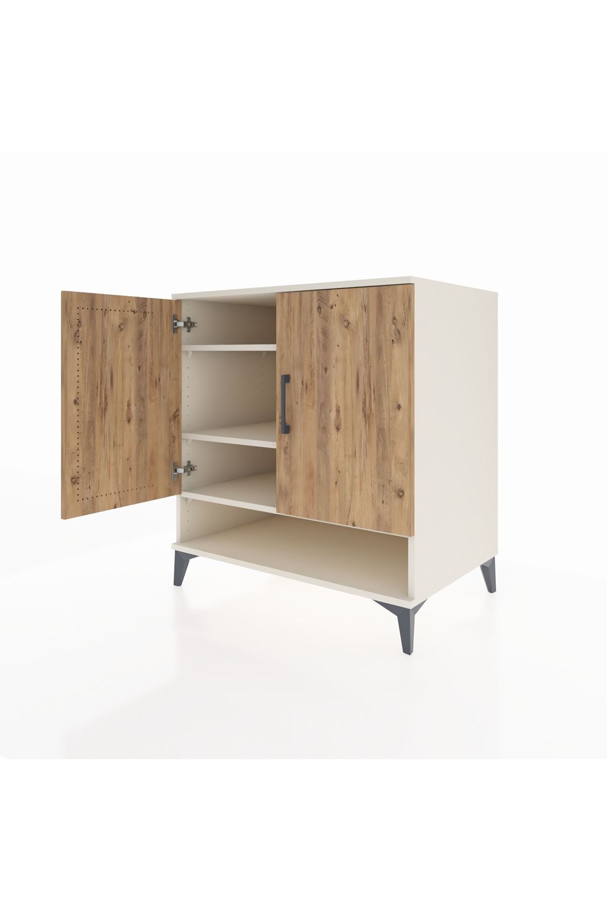 Kronos Şifonyer 3 Raflı 2 Kapaklı 88x59x96 - S70M069V3C
