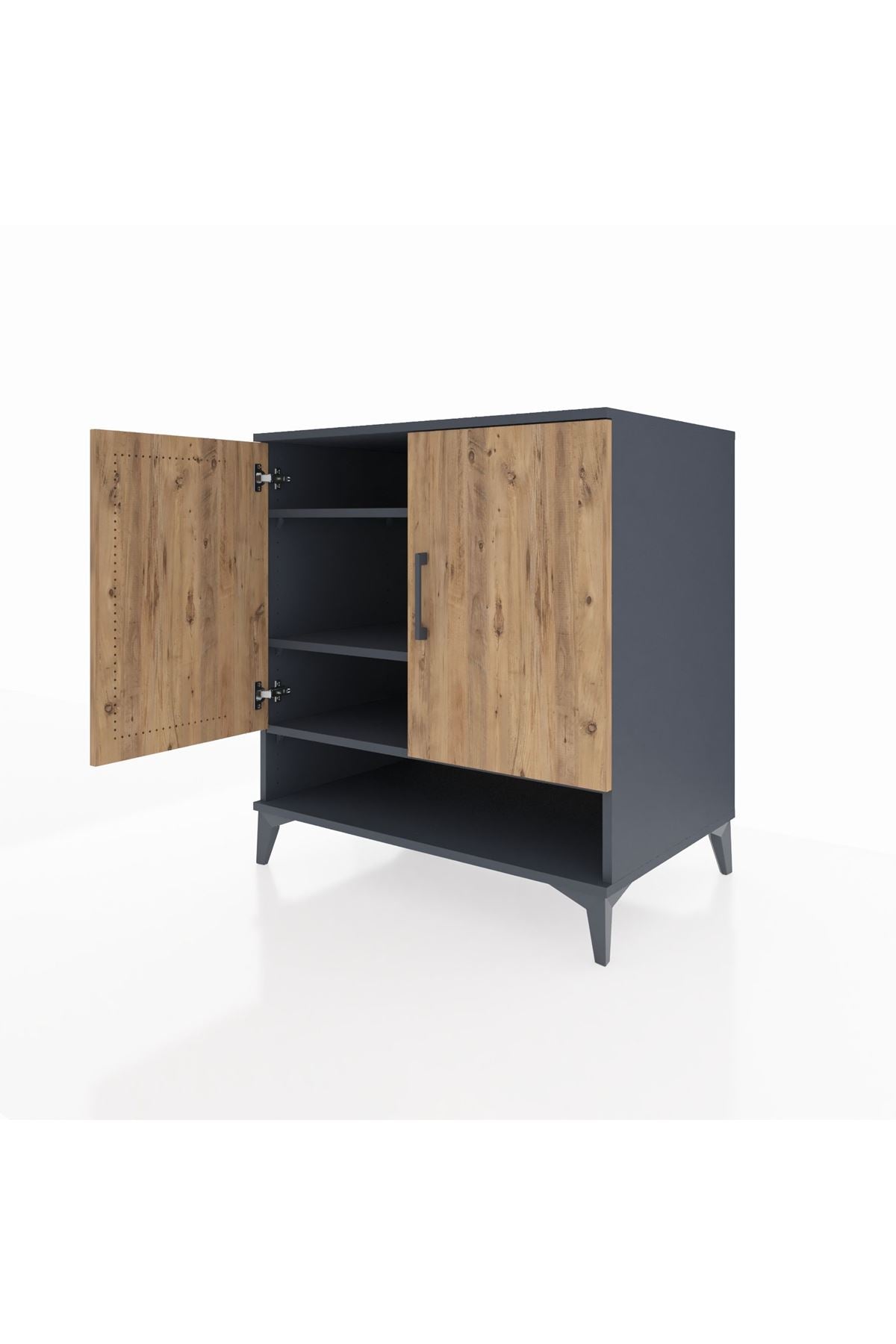 Kronos Şifonyer 3 Raflı 2 Kapaklı 88x59x96 - S70M069V6C