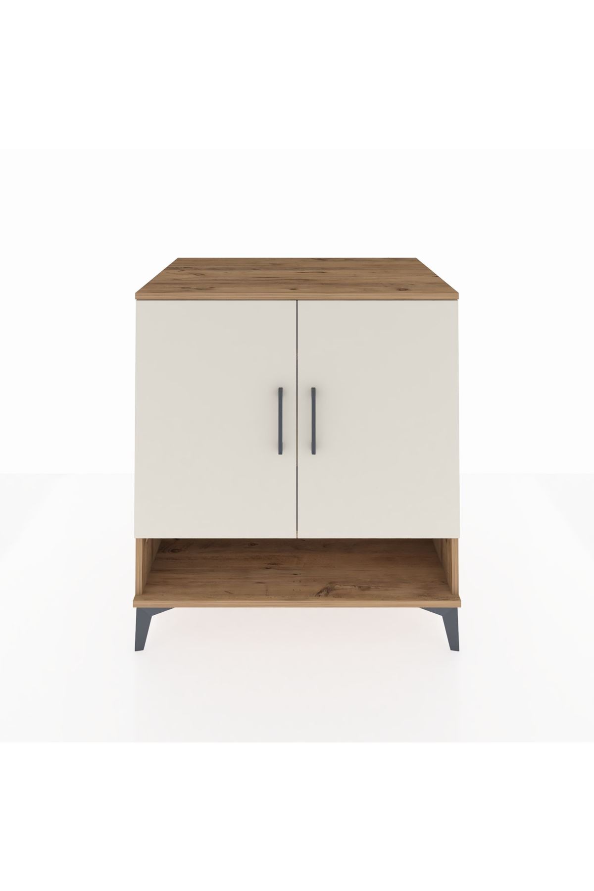 Kronos Şifonyer 3 Raflı 2 Kapaklı 88x59x96 - S70M069V7C