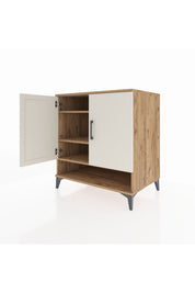 Kronos Şifonyer 3 Raflı 2 Kapaklı 88x59x96 - S70M069V7C