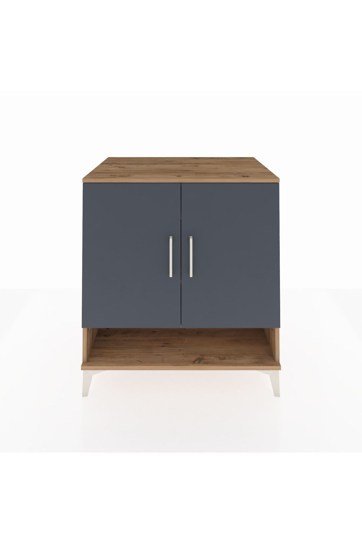 Kronos Şifonyer 3 Raflı 2 Kapaklı 88x59x96 - S70M069V8C