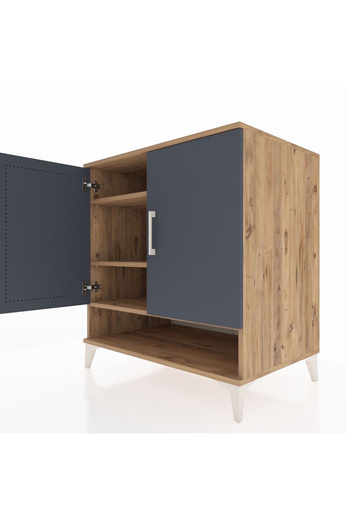 Kronos Şifonyer 3 Raflı 2 Kapaklı 88x59x96 - S70M069V8C