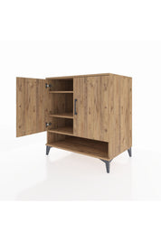 Kronos Şifonyer 3 Raflı 2 Kapaklı 88x59x96 - S70M069V9C