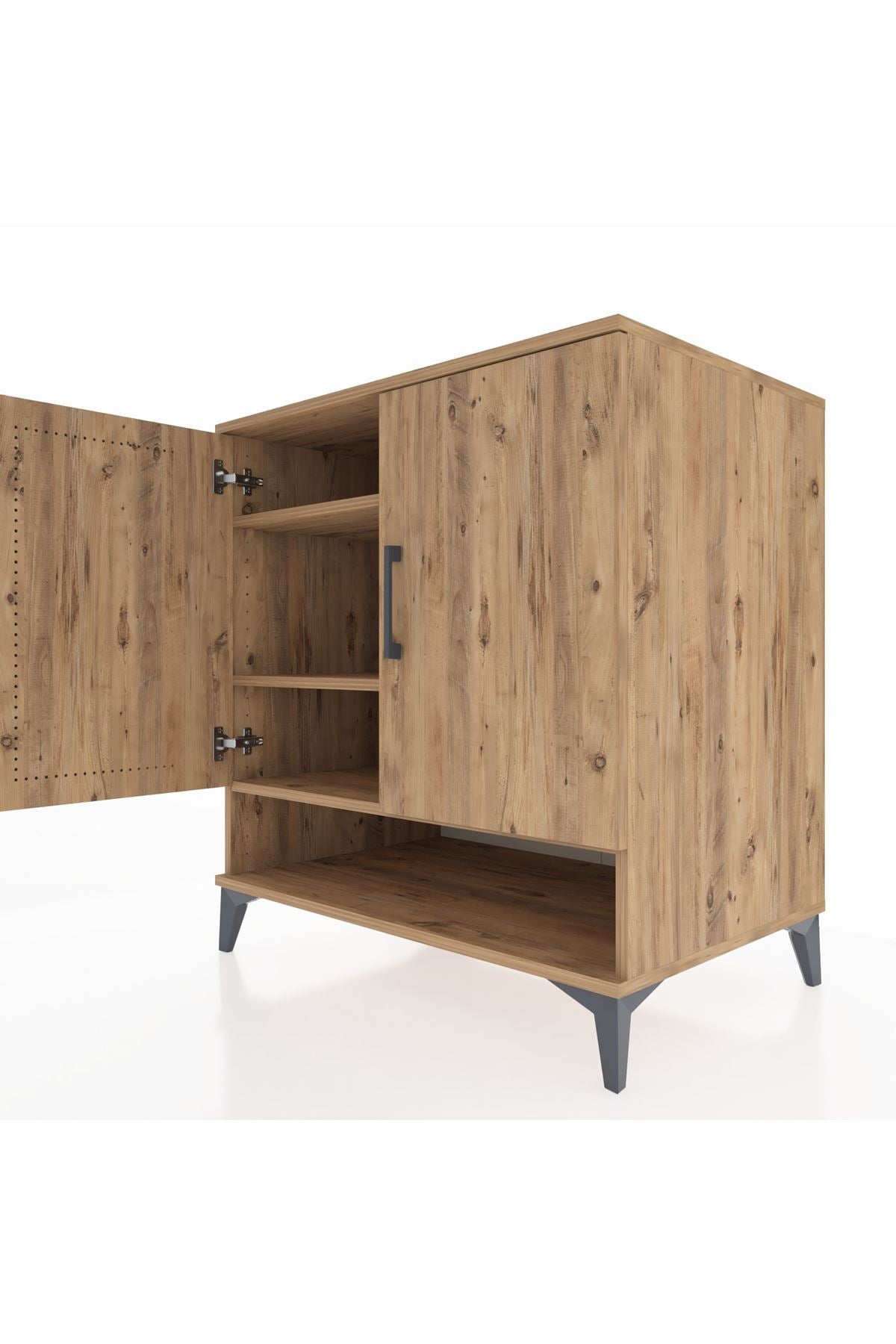 Kronos Şifonyer 3 Raflı 2 Kapaklı 88x59x96 - S70M069V9C