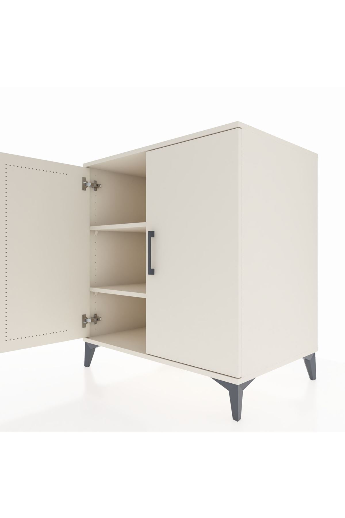 Kronos Şifonyer 2 Raflı 2 Kapaklı 88x59x96 - S70M070V1C