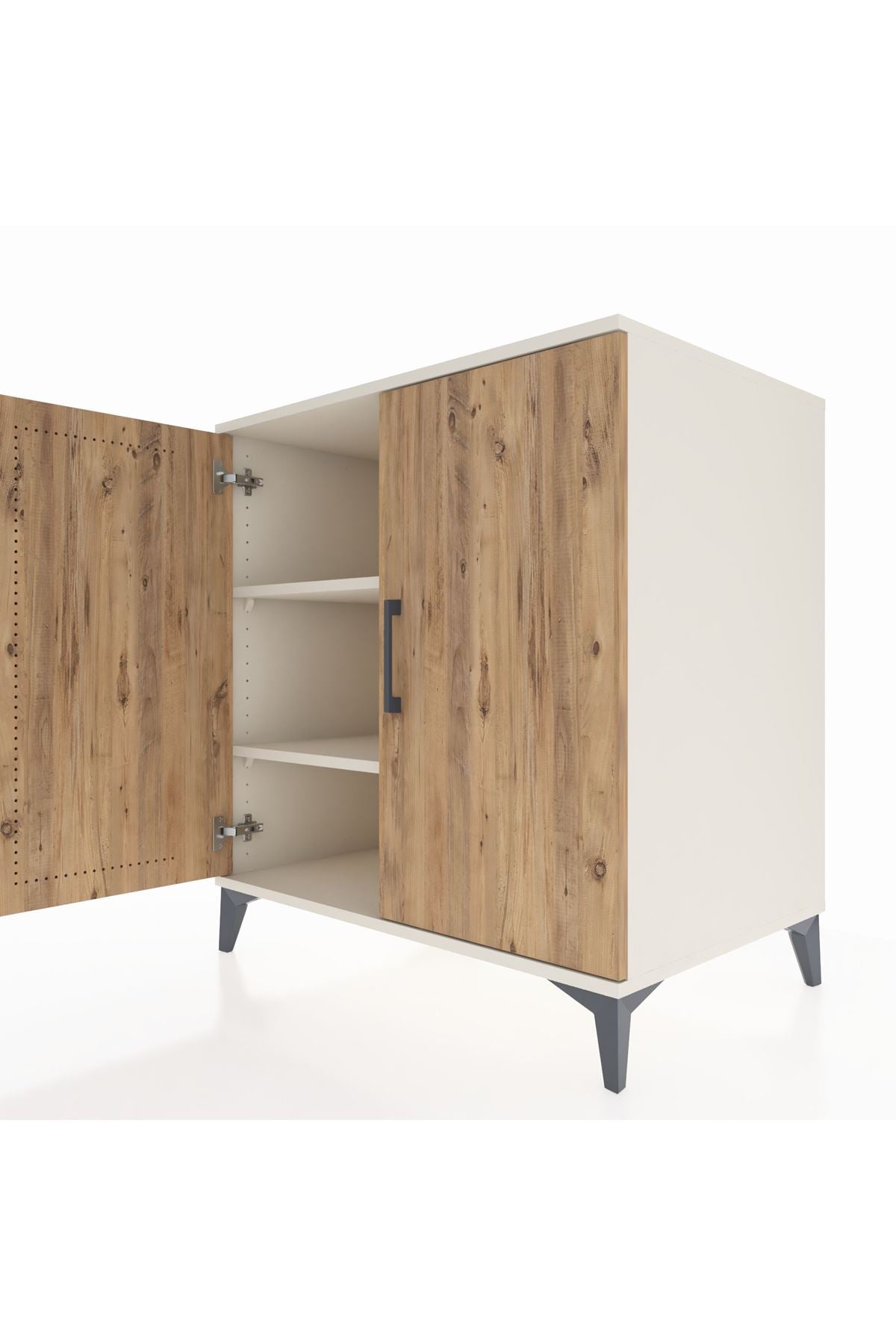 Kronos Şifonyer 2 Raflı 2 Kapaklı 88x59x96 - S70M070V3C