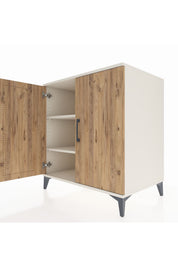 Kronos Şifonyer 2 Raflı 2 Kapaklı 88x59x96 - S70M070V3C