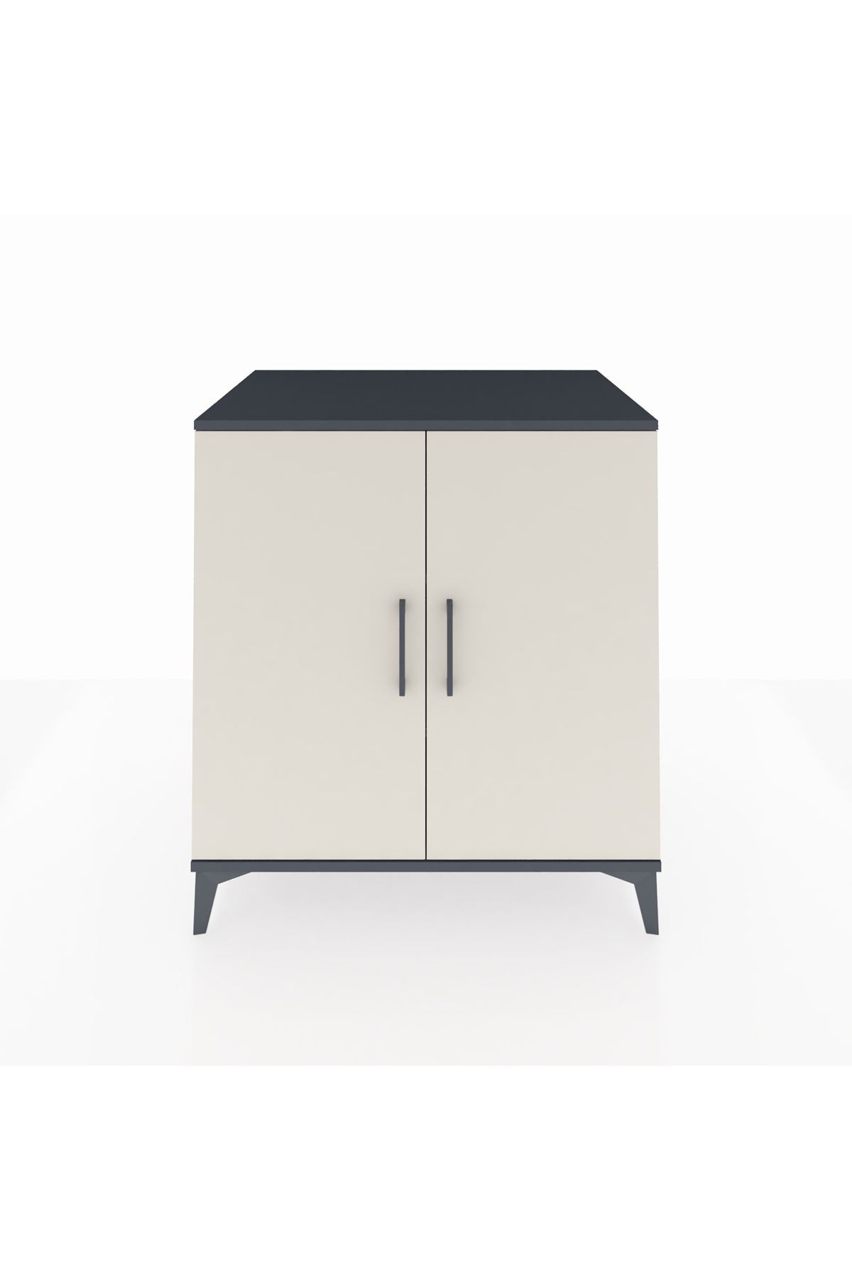 Kronos Şifonyer 2 Raflı 2 Kapaklı 88x59x96 - S70M070V4C