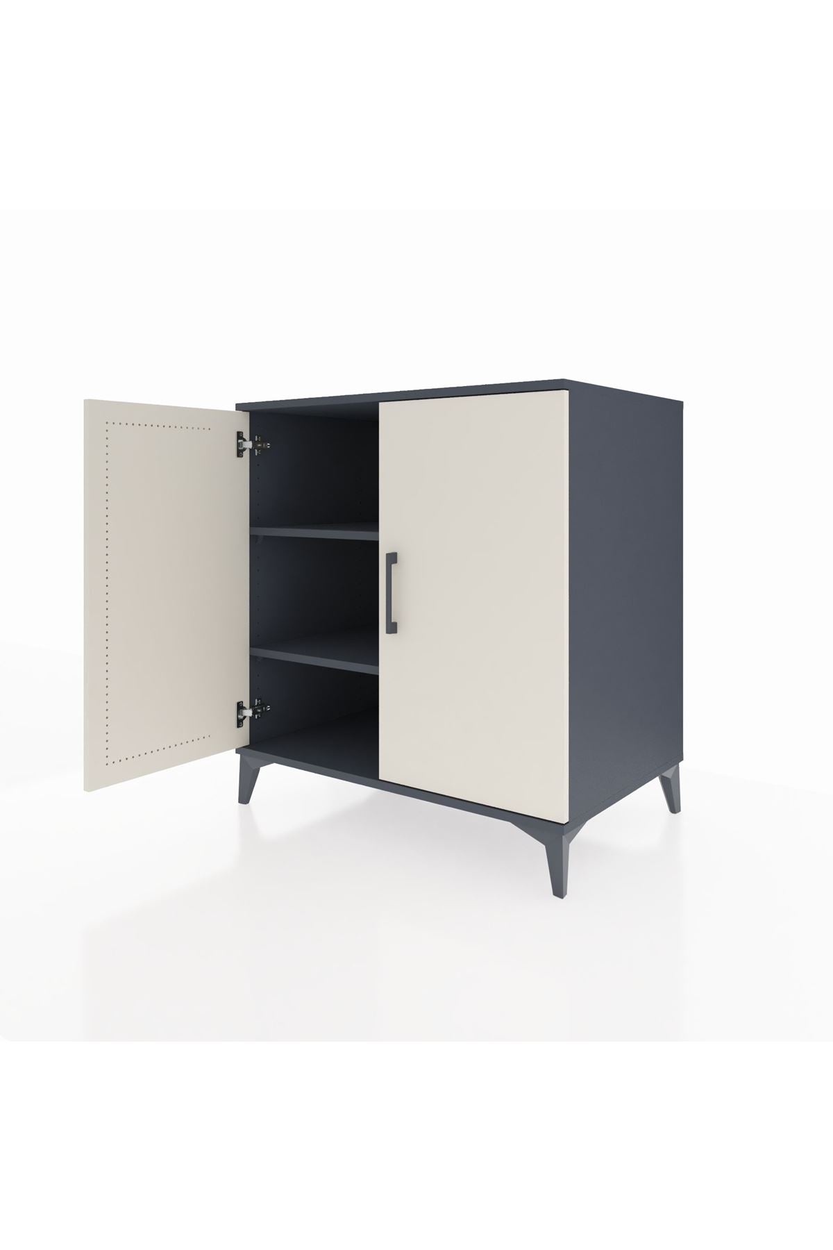 Kronos Şifonyer 2 Raflı 2 Kapaklı 88x59x96 - S70M070V4C