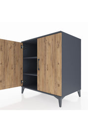 Kronos Şifonyer 2 Raflı 2 Kapaklı 88x59x96 - S70M070V6C