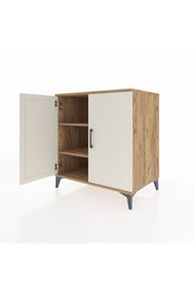 Kronos Şifonyer 2 Raflı 2 Kapaklı 88x59x96 - S70M070V7C