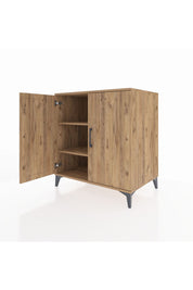 Kronos Şifonyer 2 Raflı 2 Kapaklı 88x59x96 - S70M070V9C