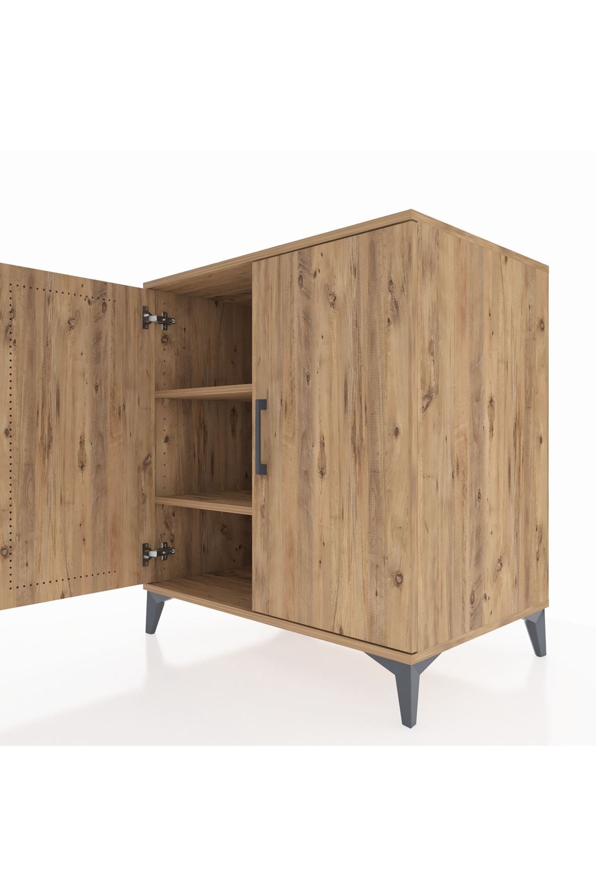 Kronos Şifonyer 2 Raflı 2 Kapaklı 88x59x96 - S70M070V9C