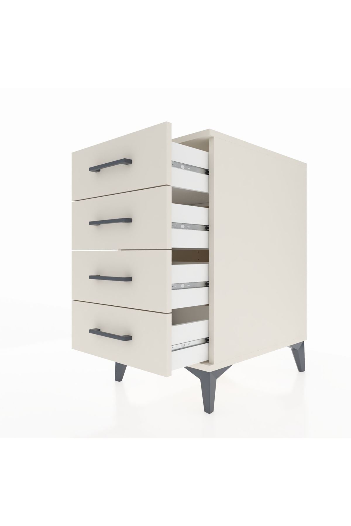 Kronos Komodin 4 Çekmeceli 44x59x80 - S74M001V1C