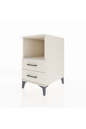 Kronos Komodin Tek Raflı 2 Çekmeceli 44x59x80 - S74M003V1C