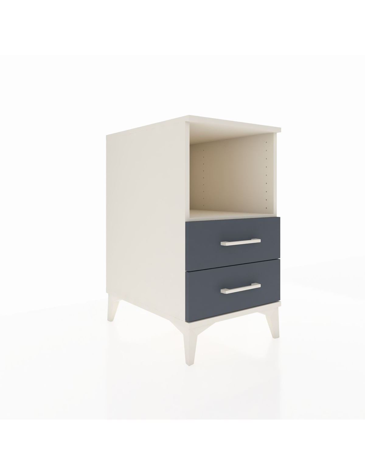 Kronos Komodin Tek Raflı 2 Çekmeceli 44x59x80 - S74M003V2C