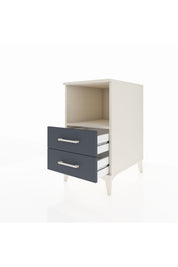 Kronos Komodin Tek Raflı 2 Çekmeceli 44x59x80 - S74M003V2C