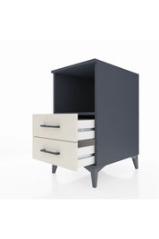 Kronos Komodin Tek Raflı 2 Çekmeceli 44x59x80 - S74M003V4C
