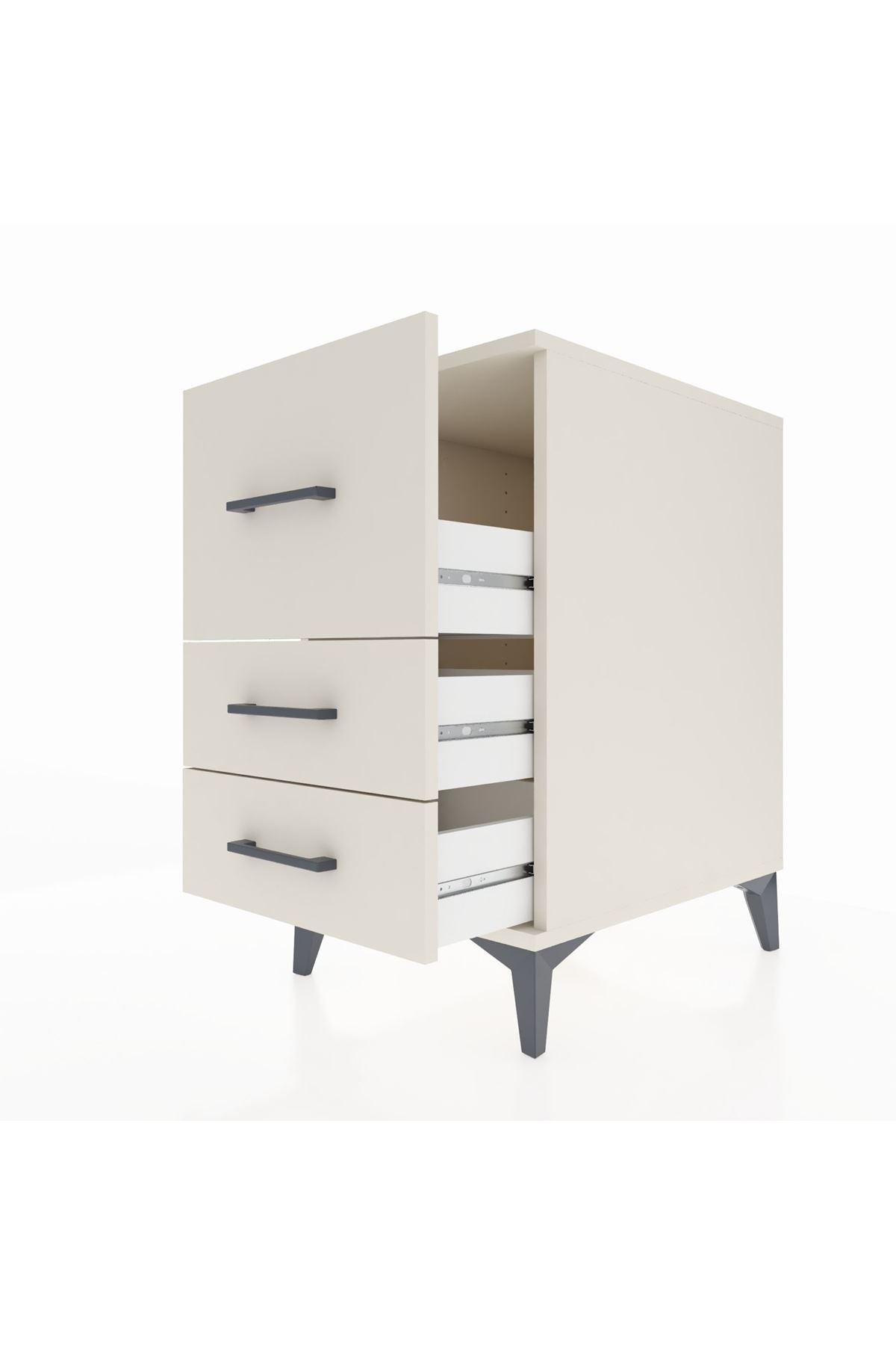 Kronos Komodin 3 Çekmeceli 44x59x80 - S74M004V1C