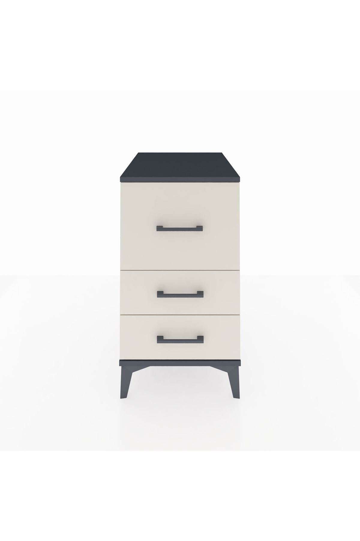 Kronos Komodin 3 Çekmeceli 44x59x80 - S74M004V4C