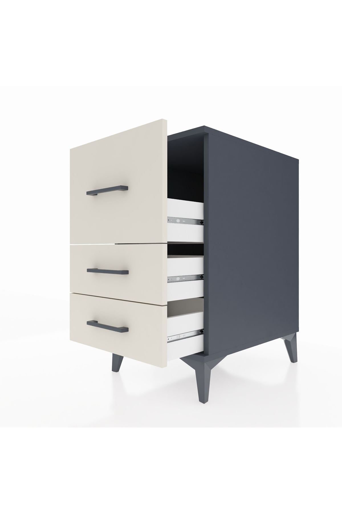 Kronos Komodin 3 Çekmeceli 44x59x80 - S74M004V4C