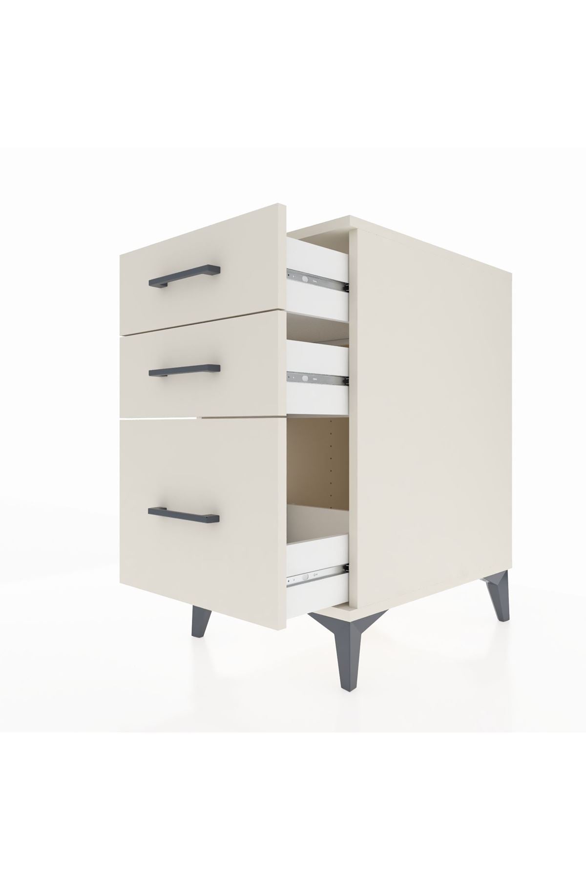 Kronos Komodin 3 Çekmeceli 44x59x80 - S74M005V1C