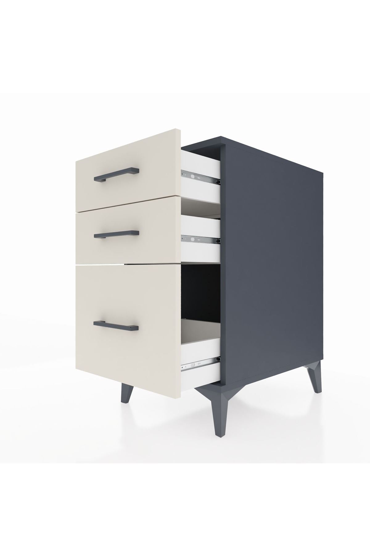 Kronos Komodin 3 Çekmeceli 44x59x80 - S74M005V4C