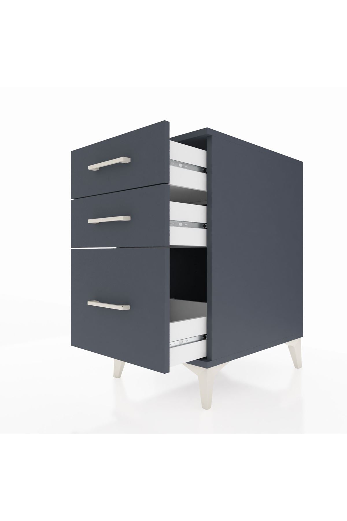Kronos Komodin 3 Çekmeceli 44x59x80 - S74M005V5C