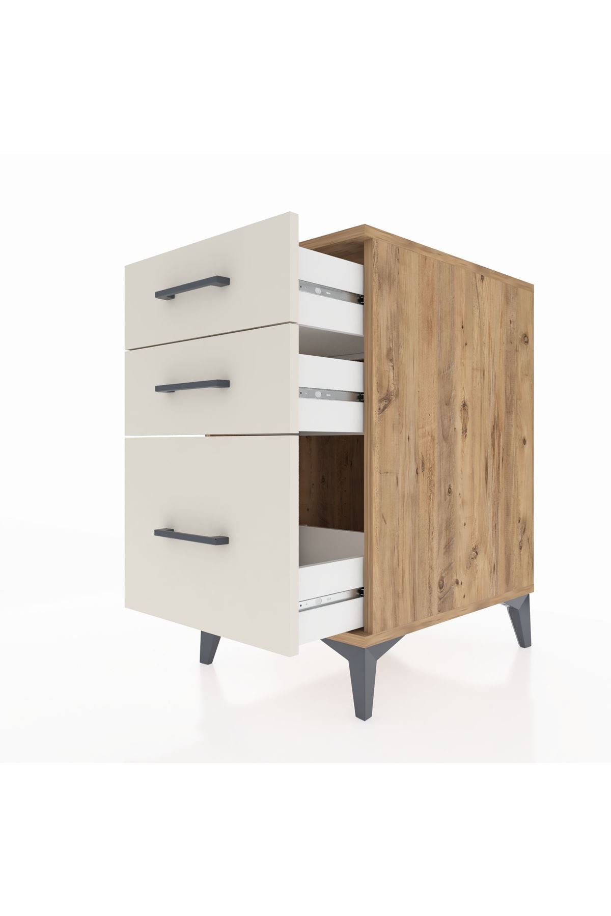Kronos Komodin 3 Çekmeceli 44x59x80 - S74M005V7C