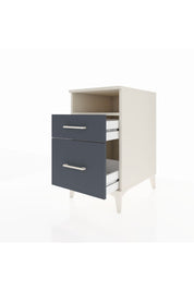 Kronos Komodin Tek Raflı 2 Çekmeceli 44x59x80 - S74M006V2C