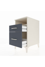 Kronos Komodin Tek Raflı 2 Çekmeceli 44x59x80 - S74M006V2C
