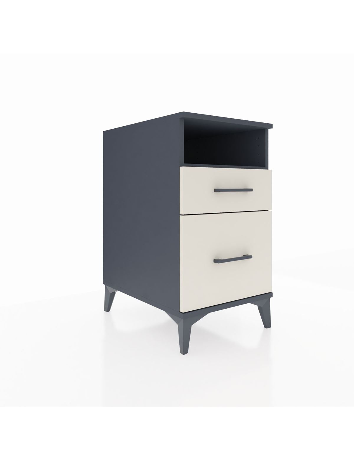 Kronos Komodin Tek Raflı 2 Çekmeceli 44x59x80 - S74M006V4C